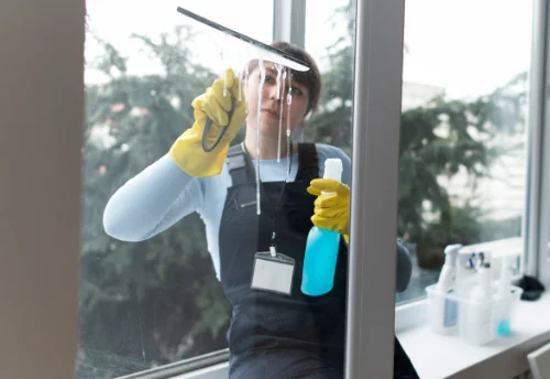 Nettoyage de vitres intérieures et extérieures au Nayrac